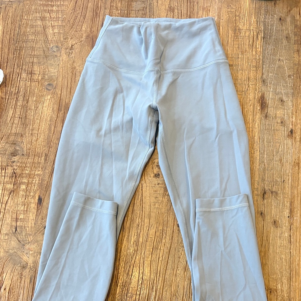 lululemon athletica Light Gray Leggings